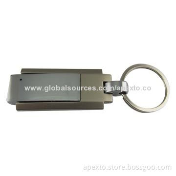 Swivel Metal USB Flash Drive with Glossy face, 8 or 16GB Valid, OEM and OEM Orders Accepted